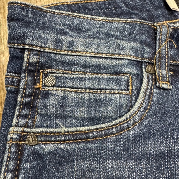 Kut From The Kloth Catherine Fab Ab Boyfriend Jeans 2 High Rise Dark KP1477MA2 - Picture 11 of 16